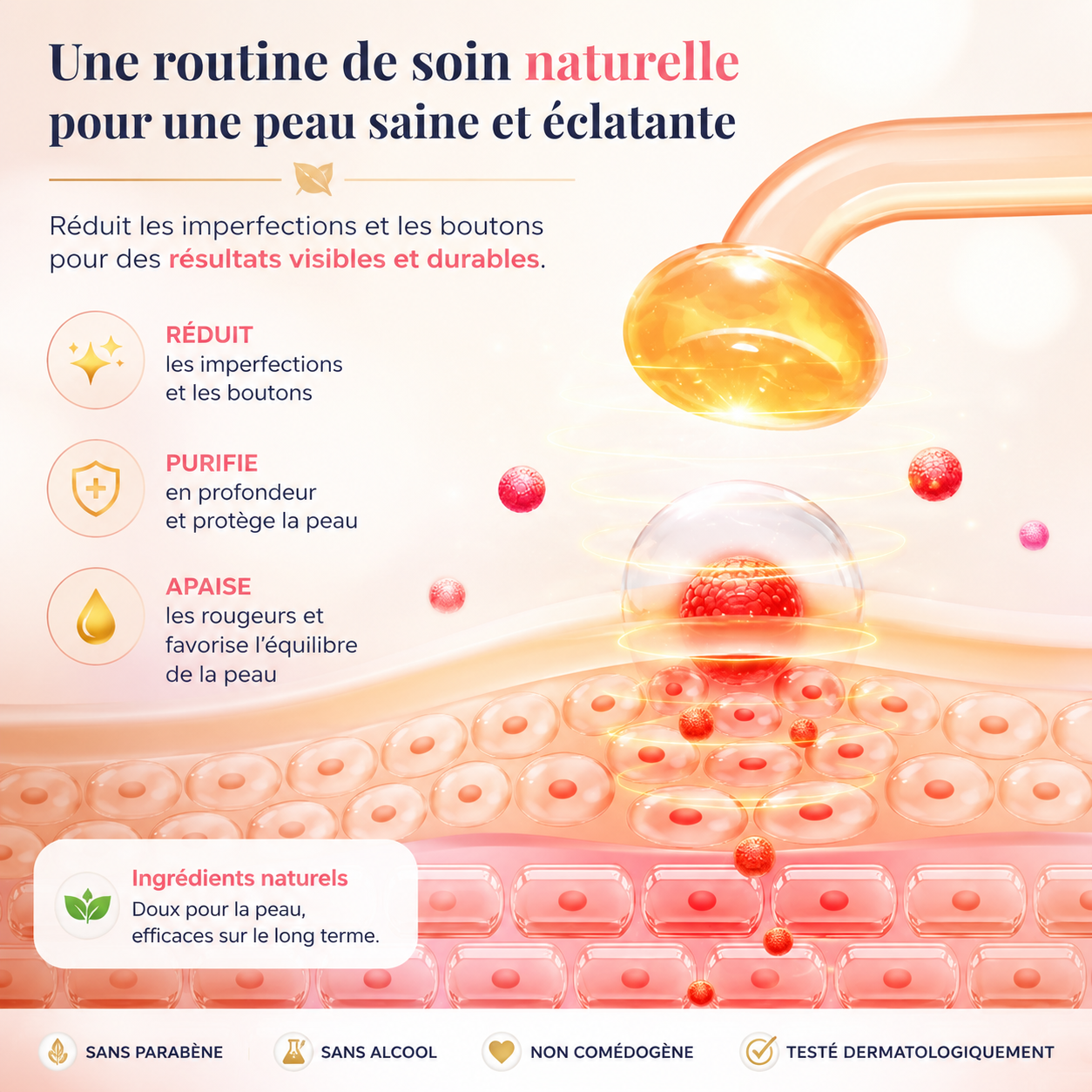 Stylo Darsonval Haute Fréquence 4 électrodes